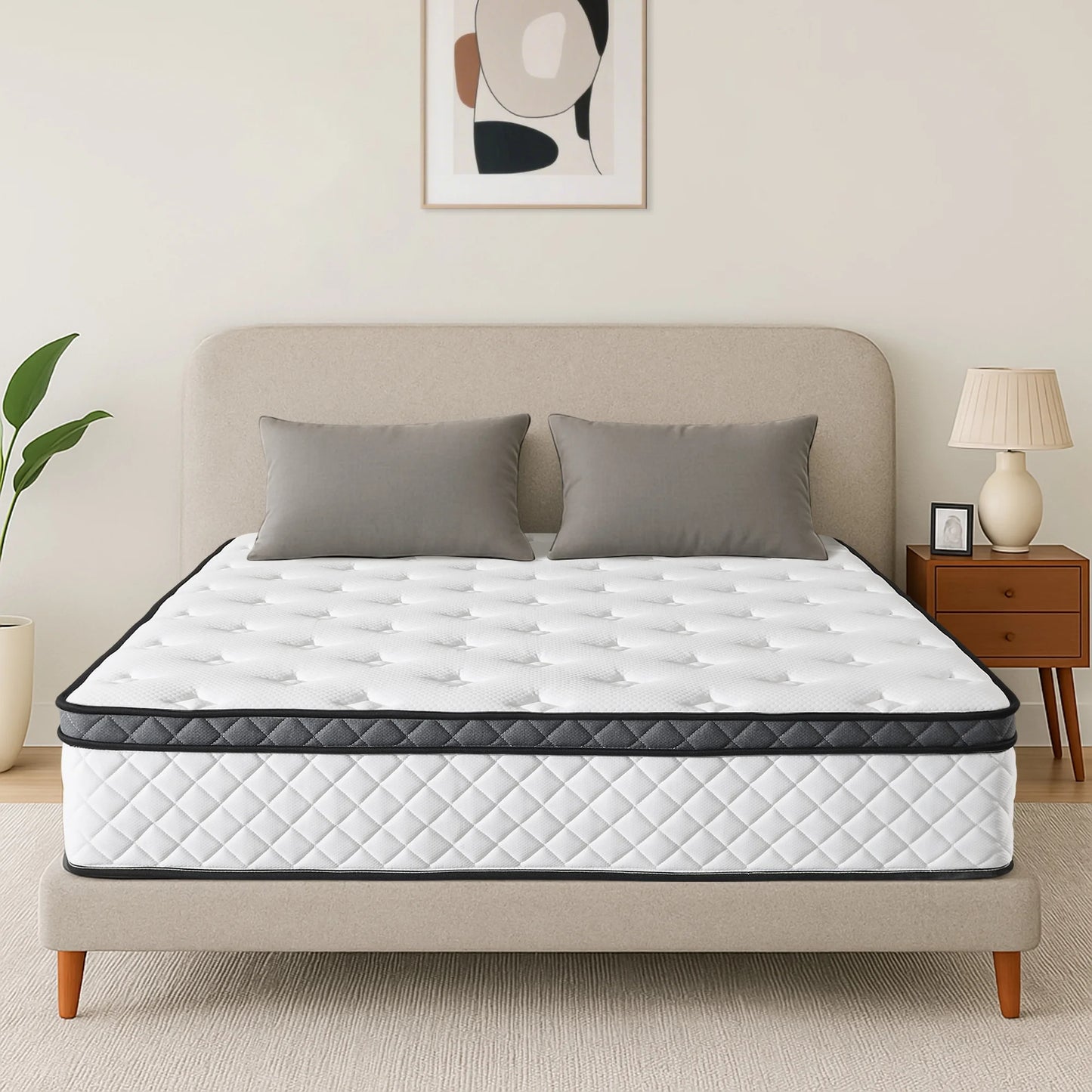 10" Hybrid Mattress in a Box, Adult, King