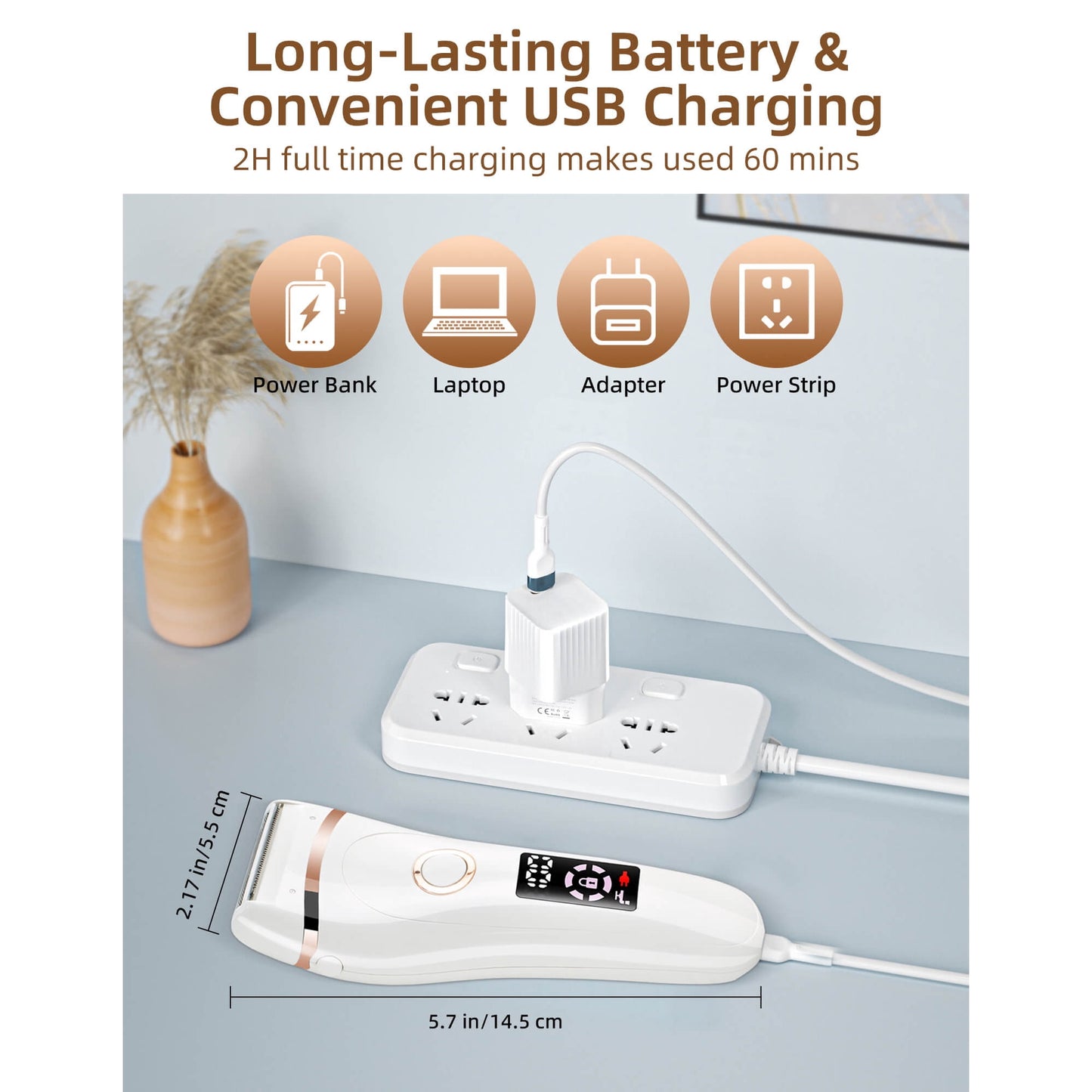 Sentryse Electric Razor for Women, 3 in 1 Lady Electric Shaver Body Hair Remover, Portable Bikini Trimmer for Leg Arm Armpit Underarms