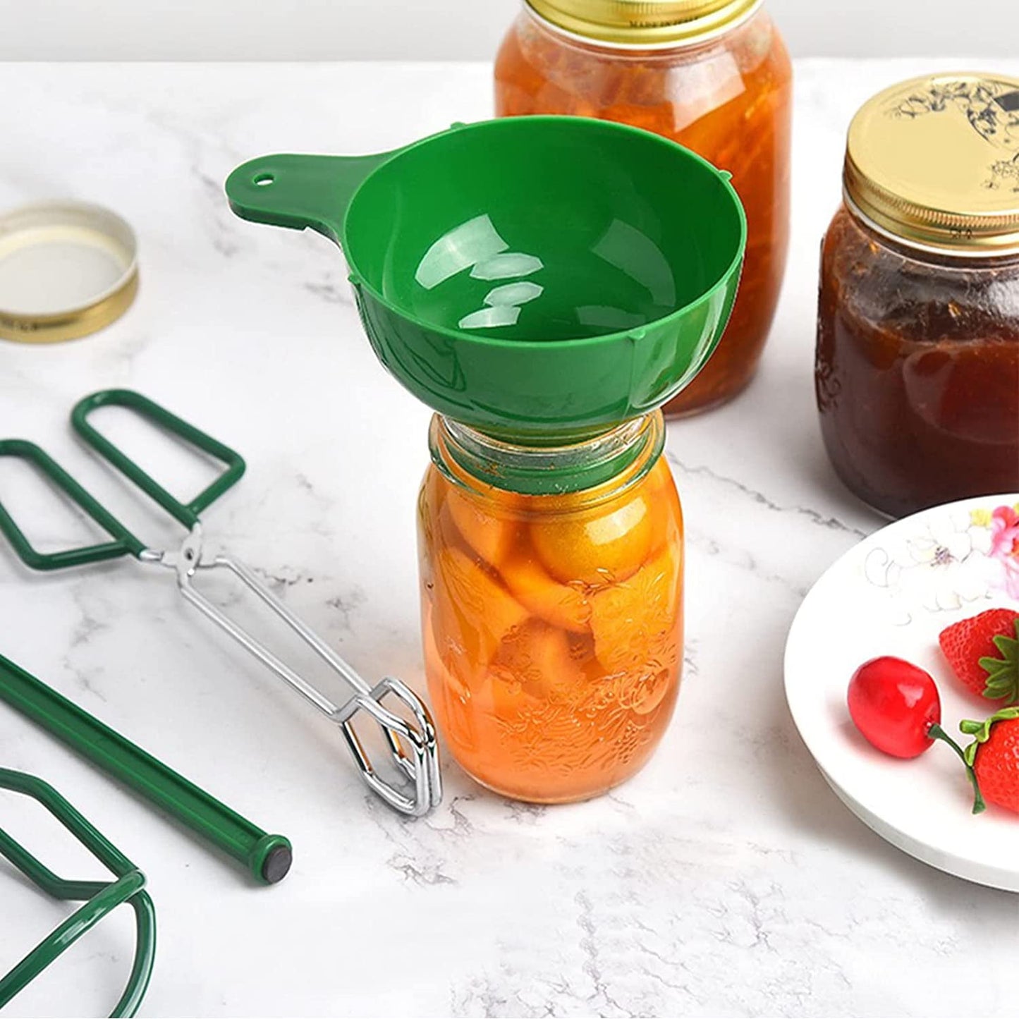 Sentryse Canning Kit, 5 Piece Canning Supplies Starter Kit, Stainless Steel Canning Set for Beginner