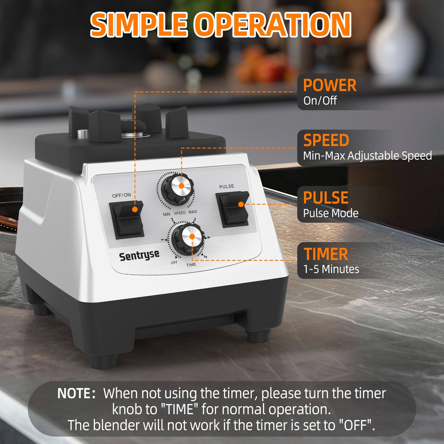 68oz+20oz Smoothie Blender and Grinder Combo, Countertop Blenders for Kitchen, 1800 Watt High Speed Blender for Smoothies, Ice Crushing, Fresh Juice, Frozen Drinks, Puree