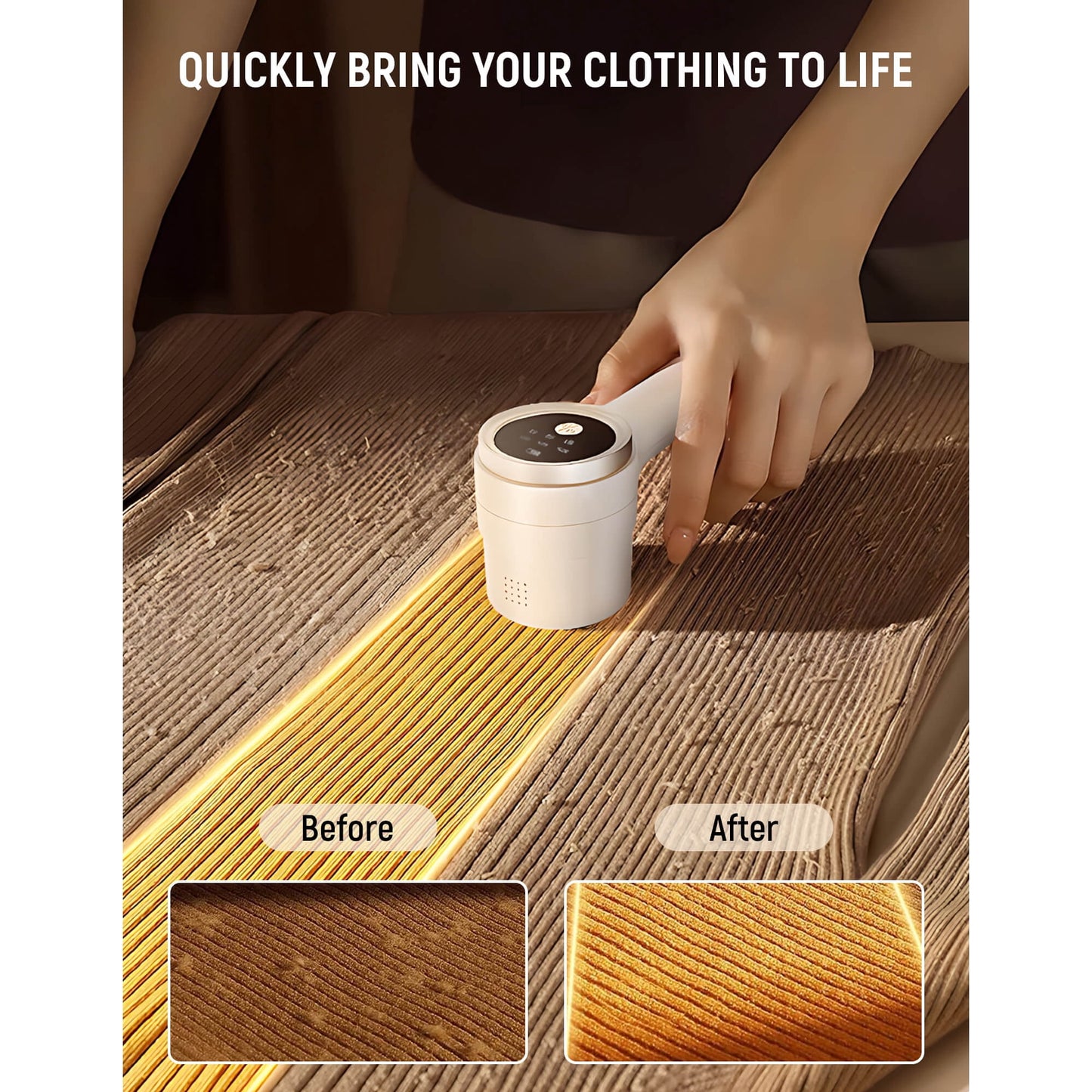 Sentryse Fabric Shaver, Lint Remover Rechargeable, Electric Portable Sweater Defuzzer for Clothes