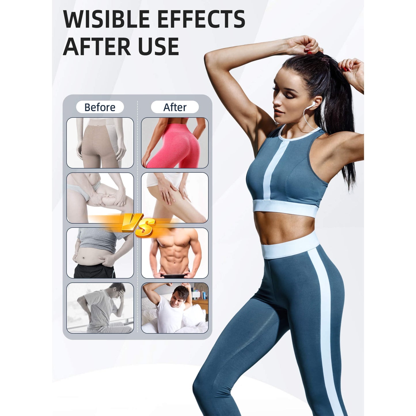 Tidymend Thigh Master 0-77 lbs Adjustable Resistance, Kegel Exerciser Pelvic Floor Muscle with Fixed Leg Straps, Inner Thigh Exerciser for Women Men, Gray