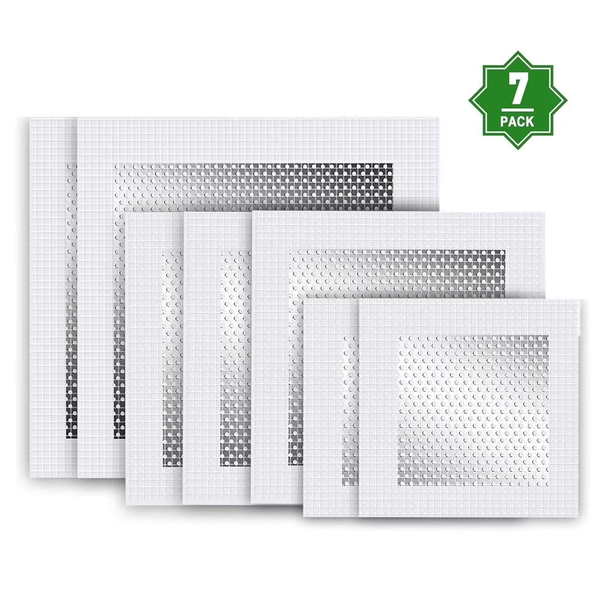 Sentryse Drywall Repair Kit 7PCS, 2/4/6 inch Dry Wall Repairs Patch with Extended Self-Adhesive Mesh