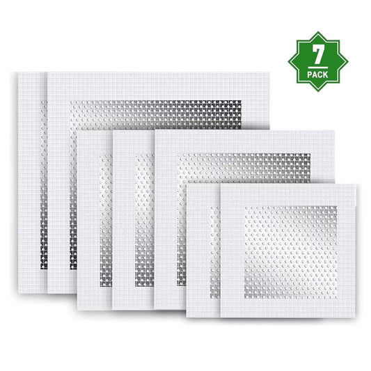 Sentryse Drywall Repair Kit 7PCS, 2/4/6 inch Dry Wall Repairs Patch with Extended Self-Adhesive Mesh