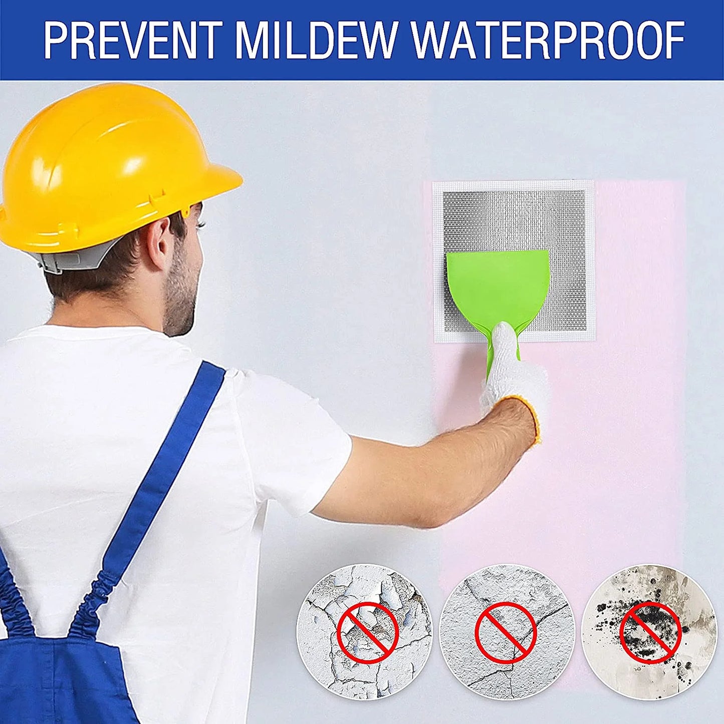 Sentryse Drywall Repair Kit 7PCS, 2/4/6 inch Dry Wall Repairs Patch with Extended Self-Adhesive Mesh