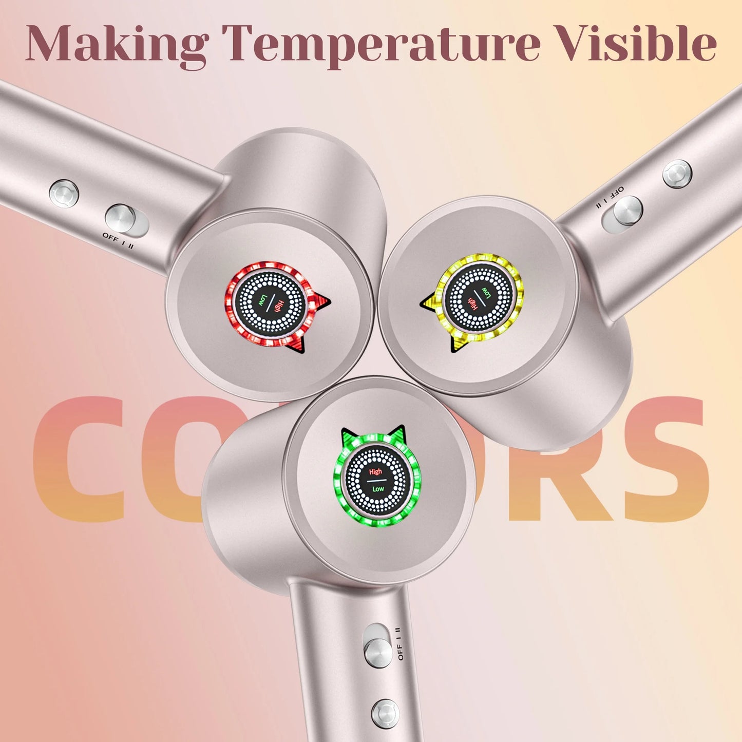 Sentryse Hair Dryer, High-Speed Ionic Blow Dryer, Lightweight Hairdryer with Diffuser, Gift Set for Women