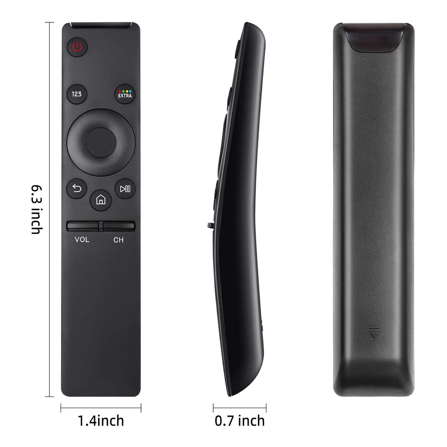 Universal TV Remote for Samsung, Replacement Remote Control for Samsung Smart-TV LCD LED, 1 Pack