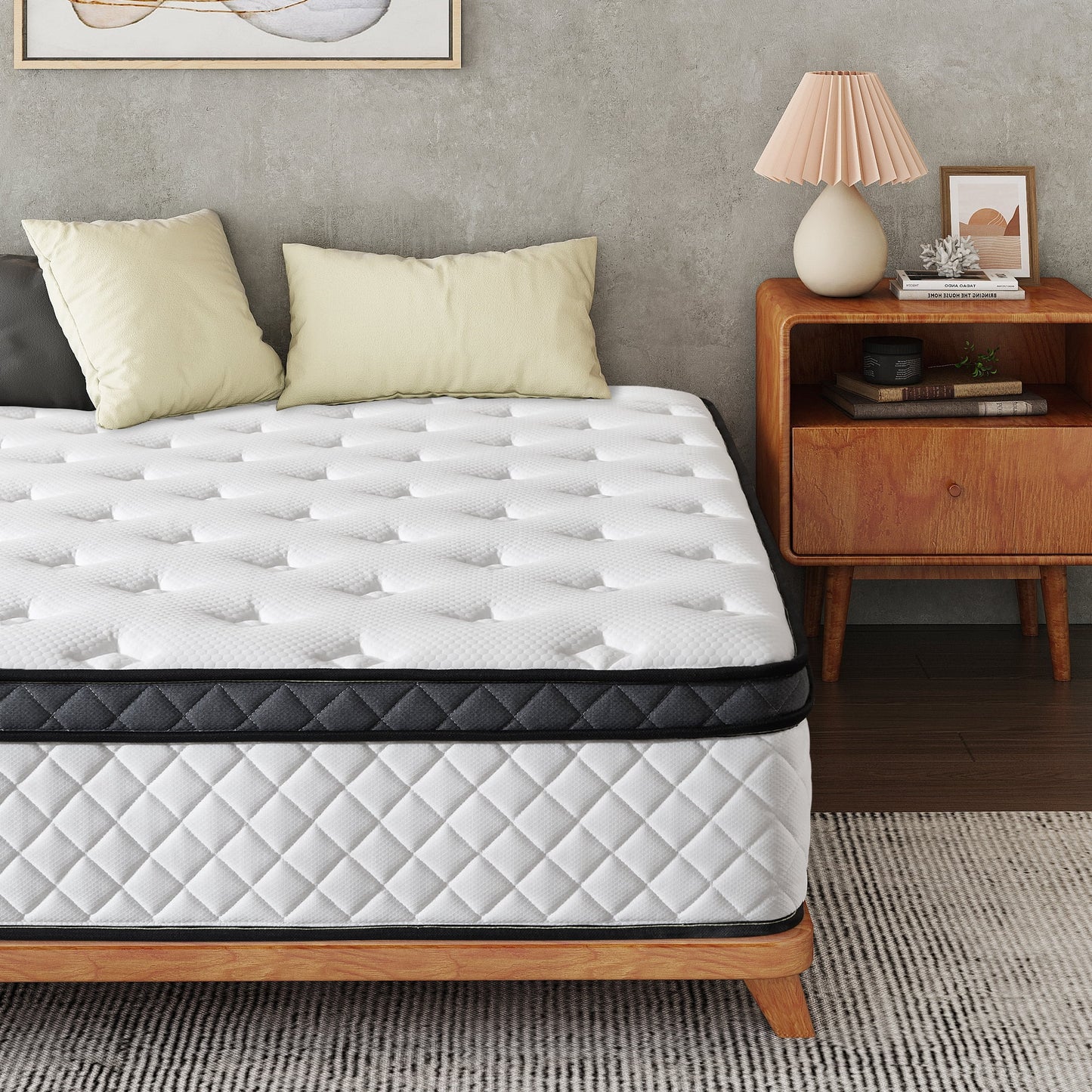 12" Hybrid Mattress in a Box, Adult, King